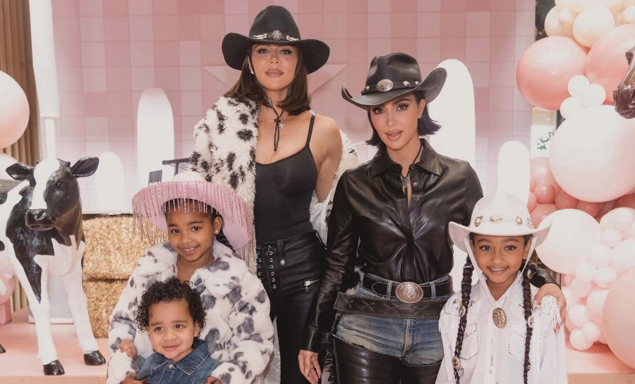 Η κόρη της Kim Kardashian «έκλεψε» το cowboy theme party της θείας Κhloe για τα γενέθλιά της