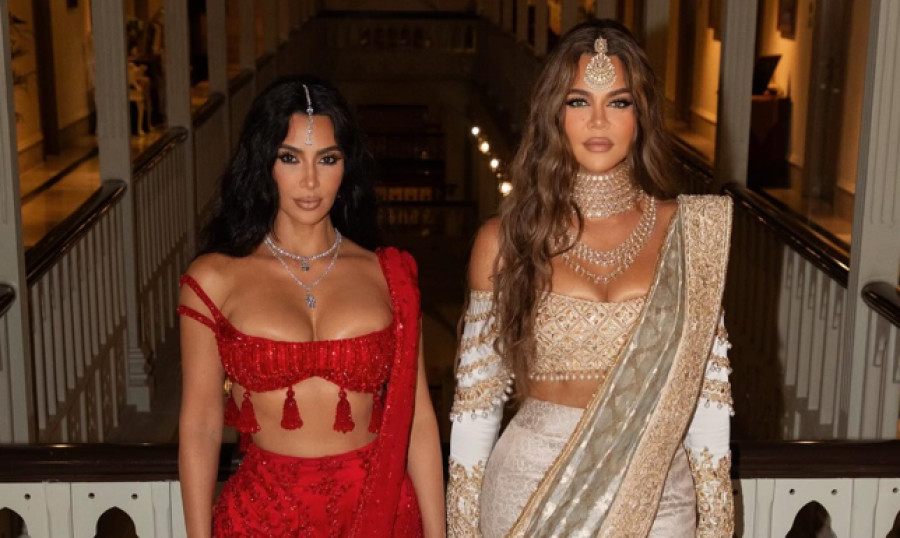 Kim Kardashian: Πάλι προκάλεσε σπάζοντας το dress code στον γάμο των εκατομμυρίων