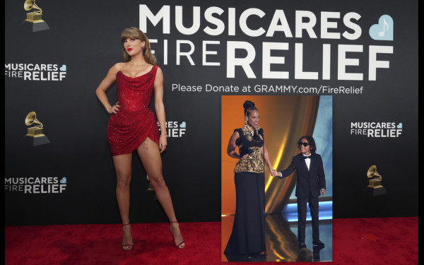 Ο τρελός χορός της Taylor Swift στα Grammys με τον γιο της Alicia Keys