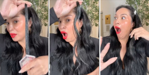 Το viral hair hack του TikTok που υπόσχεται glittery μαλλιά με μόλις ένα highlighter