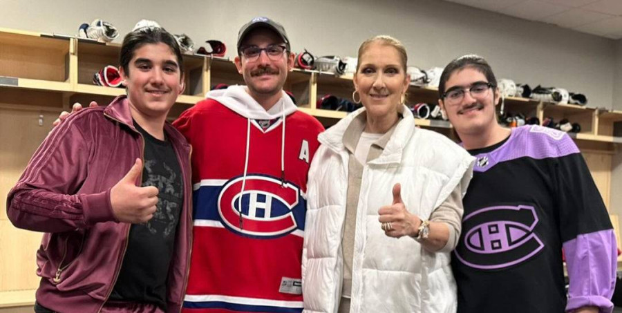 Céline dion: Στην πρώτη δημόσια εμφάνιση εδώ και 3,5 χρόνια που ταλαιπωρείται με την υγεία της είχε κοντά της τους γιους της